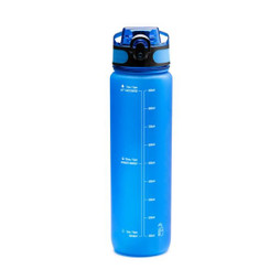 Claps 52300 - Transparante Tritan Waterfles met Draagriem