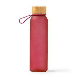 Claps 52303 - Duurzame Glazen Fles met Bamboedop