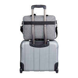 Claps 60106 - Sophisticated Grey Laptop and Document Carrier