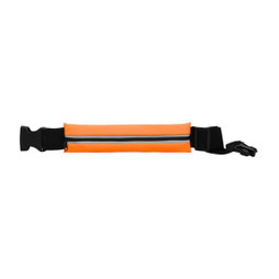 Claps 60163 - Versatile Elastic Running Belt with Reflective Zipper