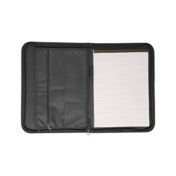 Claps 62032 - Versatile Zipper Portfolio with Notepad