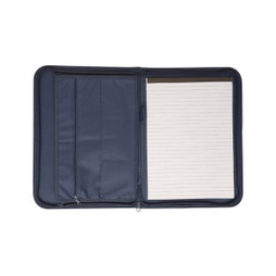 Claps 62032 - Versatile Zipper Portfolio with Notepad