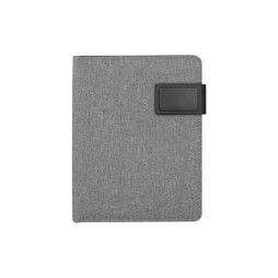 Claps 62063 - Magnetic Closure Portfolio with Notebook