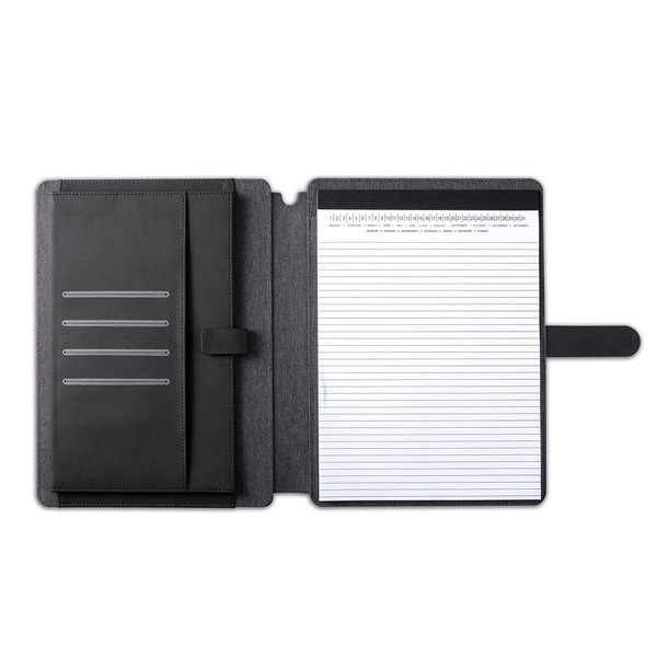 Claps 62088 - Stijlvolle A4 Portfolio met Magnetische Sluiting