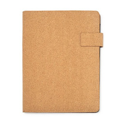 Claps 62091 - Natural Cork A4 Portfolio with Magnetic Closure