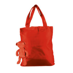 Claps 64032 - Borsa della Spesa Pieghevole a Forma di Orso