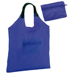 Claps 64086 - Compact Foldable Polyester Bag with Reinforced Handle