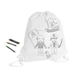 Claps 64145 - Kreativní Pirát Batoh s Pastelkami