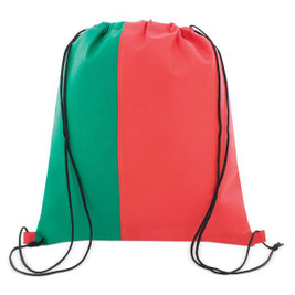 Claps 64149 - Flag Inspired Drawstring Backpack