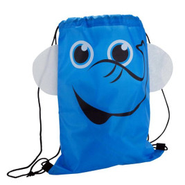 Claps 64195 - Kids Animal Design Drawstring Backpack