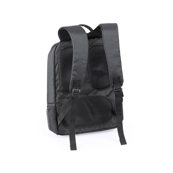 Claps 64197 - Ergonomic Nylon Laptop Backpack with Padding