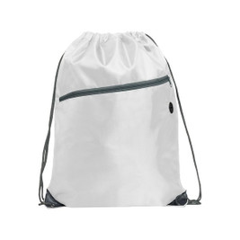 Claps 64208 - Vibrant Drawstring Backpack with Earphone Port