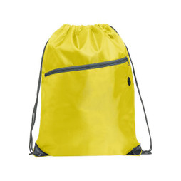 Claps 64208 - Vibrant Drawstring Backpack with Earphone Port