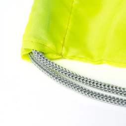 Claps 64332 - High Visibility Drawstring Backpack with Reflective Panel
