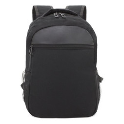 Claps 64339 - Geräumiger Laptop-Rucksack mit Kunstleder