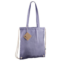 Claps 64347 - Gerecyclede Fairtrade Katoenen Shopper