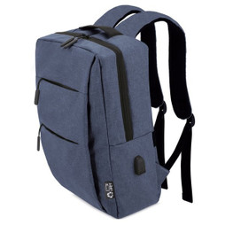 Claps 64357 - Veelzijdige Laptop Rugzak met USB Poort