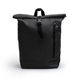 Claps 64379 - Wasserabweisender RPET Rucksack mit Rollverschluss