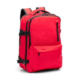 Claps 64381 - Reise-Laptop-Rucksack aus Wasserabweisendem Material