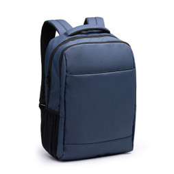Claps 64383 - Trendy PU Leather Backpack with Laptop Sleeve