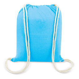 Claps 64393 - Bunter Baumwoll-Rucksack mit Kordelzug