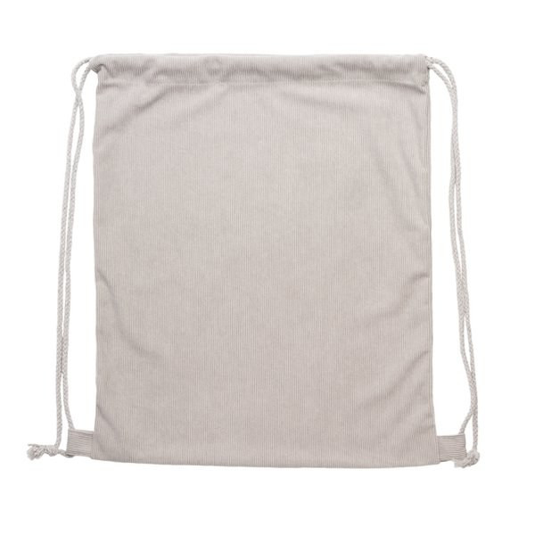 Claps 64410 - Zaino in Velluto a Coste con Corda