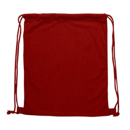 Claps 64410 - Velvet Drawstring Backpack