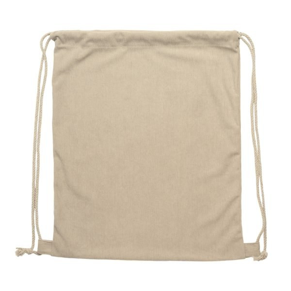 Claps 64410 - Velvet Drawstring Backpack
