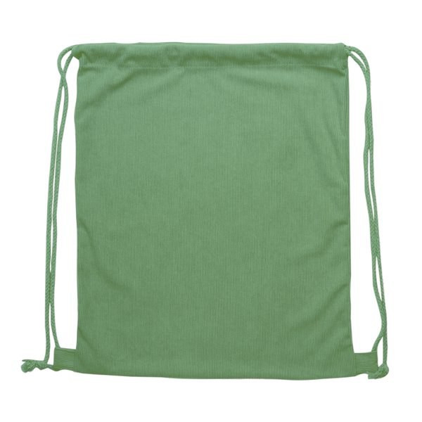 Claps 64410 - Ribfluwelen Rugzak met Koord