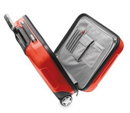 Claps 66009 - Widerstandsfähiger Business-Trolley mit Zahlenschloss