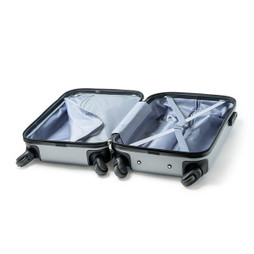 Claps 66062 - Stabiler ABS Trolley mit Sicherheitsverschluss