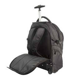 Claps 66080 - Versatile Two-Wheeled Backpack Trolley