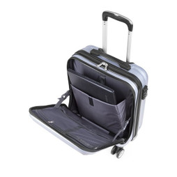 Claps 66112 - Silver Business Laptop Trolley with TSA Lock