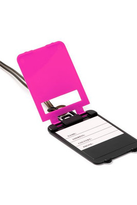 Claps 69017 - Étiquette de Valise Bicolore Résistante