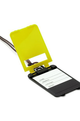 Claps 69017 - Durable Bicolor Luggage Tag