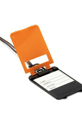 Claps 69017 - Robustes Zweifarbiges Kofferetikett