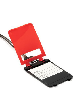 Claps 69017 - Etichetta Valigia Bicolore Resistente