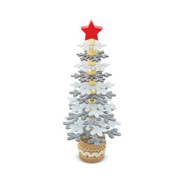 Claps 71057 - Eco-Friendly Christmas Tree in RPET Felt and Wood