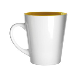 Claps 74026 - Tasse Blanche avec Intérieur Coloré 300ml
