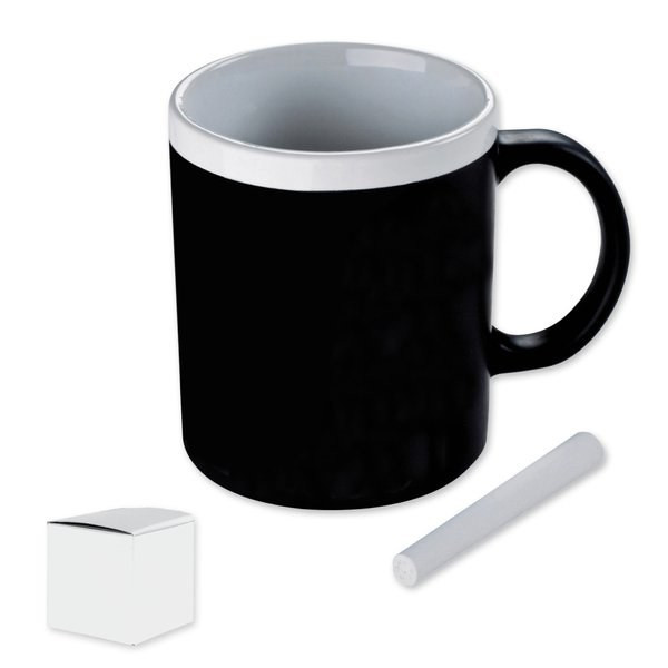 Claps 74031 - Creative Chalkboard Mug with Chalk