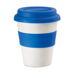 Claps 74076 - Single-Walled Tumbler with Silicone Grip and Snap Lid