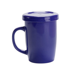Claps 74127 - Vibrant Ceramic Mug with Tea Lid