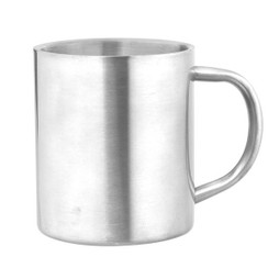 Claps 74128 - Tazza in Acciaio Inossidabile Bicolore 290ml