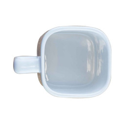 Claps 74151 - Tazza Quadrata in Ceramica Moderna