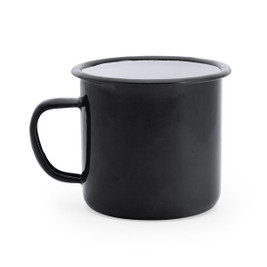 Claps 74154 - Mug Métallique Vintage avec Finition Rétro