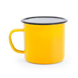 Claps 74154 - Mug Métallique Vintage avec Finition Rétro