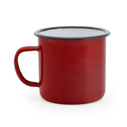 Claps 74154 - Vintage Style Metal Mug with Retro Finish