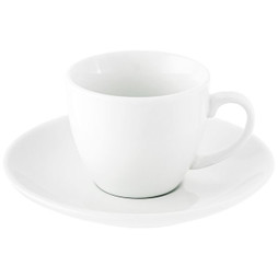 Claps 74167 - Set Tazza e Piattino Espresso in Ceramica 80ml