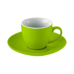 Claps 74167 - Set Tazza e Piattino Espresso in Ceramica 80ml