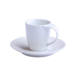 Claps 74168 - Set Tazza e Piattino Espresso in Ceramica
